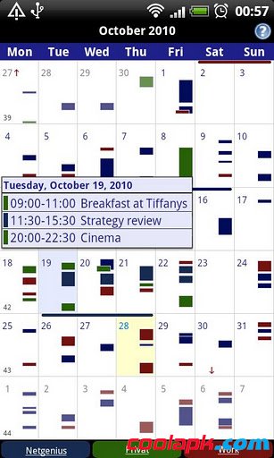 商务日历:Business Calendar